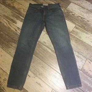 Everlane true blue skinny ankle jeans sz 26